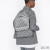 Dior Rider Backpack CD Diamond Motif Canvas Grey Bag