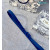Dior Saddle Leather Belts With CD Buckle And Leather Strap 20 mm In Blue
