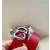 Dior CD Icon Leather Belts With Silver CD Buckle And Leather Strap 30 mm In Red