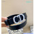 Dior CD Icon Leather Belts With Silver CD Buckle And Leather Strap 30 mm In Black