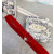 Dior Saddle Leather Belts With CD Buckle And Leather Strap 30 mm In Red