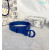 Dior Saddle Leather Belts With CD Buckle And Leather Strap 30 mm In Blue