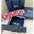 Dior Oblique Monogram Leather Belts With Black CD Buckle And Leather Strap 35 mm In Red