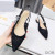 Dior J''Adior Slingback Ballerina Flats Women D Lace Macrame Motif Mesh Black