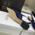 Dior J''Adior Slingback Ballerina Flats Women D Lace Macrame Motif Mesh Navy Blue
