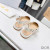 Dior J''Adior Slingback Ballerina Flats Women D Lace Macrame Motif Mesh White