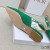 Dior J''Adior Slingback Ballerina Flats Women Technical Fabric Green