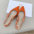 Dior J''Adior Slingback Ballerina Flats Women Technical Fabric Orange