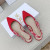 Dior J''Adior Slingback Ballerina Flats Women Technical Fabric Red