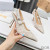 Dior J''Adior Slingback Pumps Women D Lace Macrame Motif Mesh White