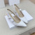 Dior J''Adior Slingback Pumps Women Technical Fabric White