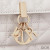 Lady Dior Chain Pouch Cannage Lambskin White