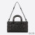 Dior Medium Lady D Joy Bag Ultramatte Cannage Calfskin with Diamond Motif Black