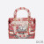 Dior Medium Lady D lite Bag Dioramour D Royaume d''Amour Motif Canvas Red/White