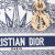 Dior Medium Lady D lite Bag Reve d''Infini Motif Canvas Blue
