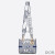 Dior Medium Lady D lite Bag Reve d''Infini Motif Canvas Blue