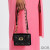 Mini Miss Caro Bag Macrocannage Lambskin Black