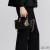 Small Dior Lady D Joy Bag Cannage Lambskin Black