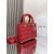 Dior Medium Lady Dior Bag M0565 Red Lambskin