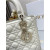 Dior Medium Lady Dior Bag M0565 White Lambskin
