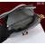 Dior Saddle Bag With Strap M0455 Stone Gray Grained Calfskin