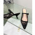 Dior Women's Capture Heeled Mule Black
