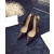 Dior Women's ja Dior high-heeled shoe Black lambskin with studs Black