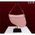 Dior Saddle Bag With Strap M0455 Blush Grained Calfskin