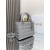 Dior Medium Lady Dior Bag M0565 Grey Pearlescent