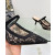 Dior Women's Capture Heeled Mule Black