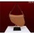 Dior Saddle Bag With Strap M0455 Golden Grained Calfskin