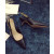 Dior Women's ja Dior high-heeled shoe Black lambskin studs Black