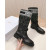 Dior Women's D-Major Boot Black