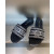 Dior Women's Dway Cotton Sandals Black