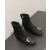 Dior Women's Cest Dior Heeled Ankle Boot Black