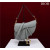 Dior Saddle Bag With Strap M0455 Stone Gray Grained Calfskin