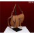 Dior Saddle Bag With Strap M0455 Golden Grained Calfskin