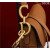 Dior Saddle Bag With Strap M0455 Golden Grained Calfskin