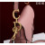 Dior Saddle Bag With Strap M0455 Blush Grained Calfskin