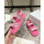 Dior Women's Dioract Sandal Pink