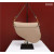 Dior Saddle Bag With Strap M0455 Sand-Colored Grained Calfskin