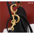 Dior Saddle Bag With Strap M0455 Black Grained Calfskin