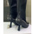 Dior Women's D-Motion Heeled Boot Black