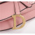 Dior Saddle Bag With Strap M0455 Blush Grained Calfskin