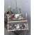 Christian Dior Book Tote In Ecru Multicolor Dior Jardin d&rsquo;Hiver Embroidery (White)