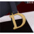 Dior Saddle Bag With Strap M0455 Navy Grained Calfskin