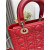 Dior Medium Lady Dior Bag M0565 Red Lambskin