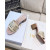 Dior Women's Dway Heeled Slide Apricot