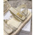 Dior Women's Dioract Sandal Golden