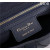 Dior Saddle Bag With Strap M0455 Navy Grained Calfskin